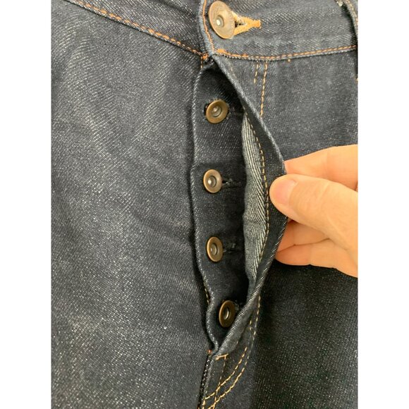 Ed Hardy Mens Wide-Leg Denim Jeans Embroider Panther Pockets Size 44  RQ10250 - Picture 8 of 13